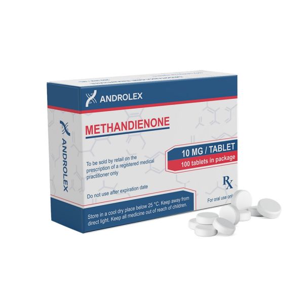 Метандієнон 10 мг/таб Андролекс (Methandienone Androlex)