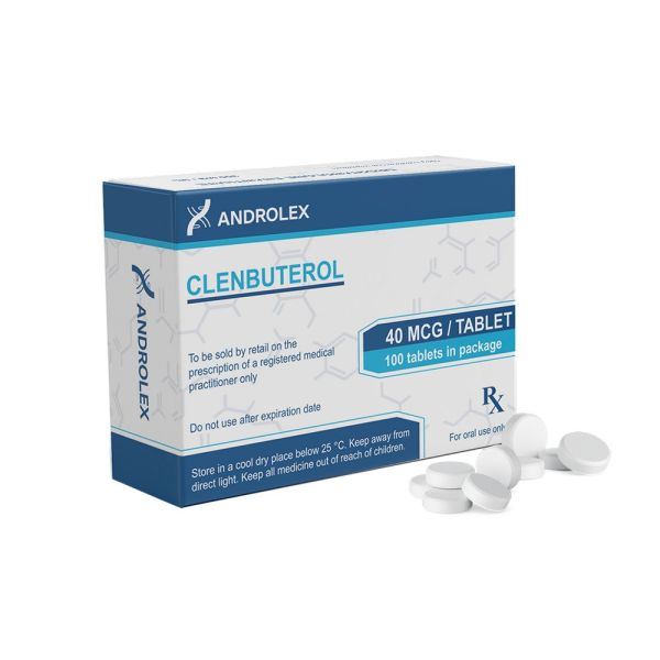 Кленбутерол 40 мкг/таб Андролекс (Clenbuterol Androlex)