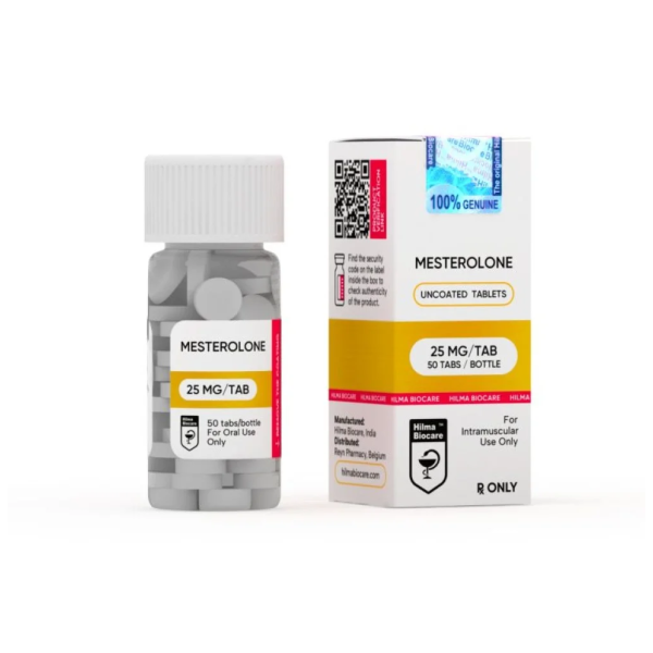Местеролон Хілма Біокейр 25 мг (Mesterolone Hilma Biocare)