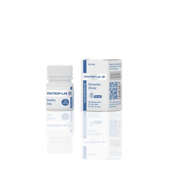 Тамоксифен 20 мг/таб Соматроп-Лаб ( Tamoxifen Citrate Somatrop-Lab)